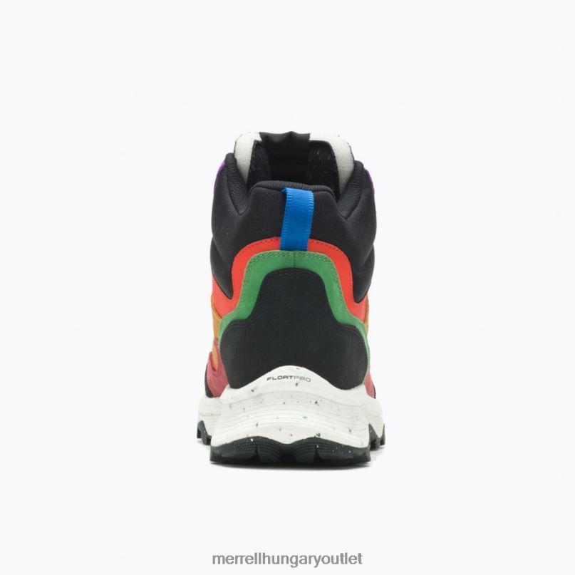 férfiak Merrell fekete multi sebesség solo mid vízálló cipő H06N039