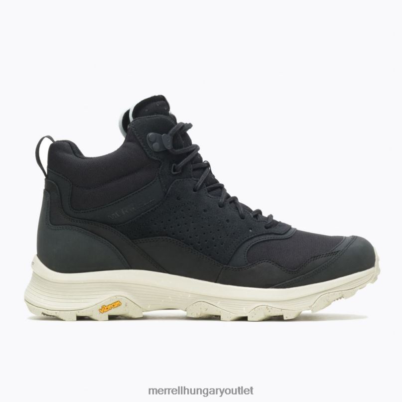 férfiak Merrell fekete sebesség solo mid vízálló cipő H06N037