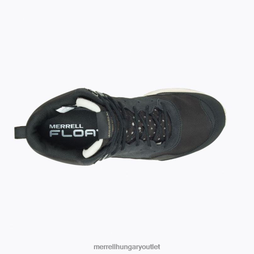 férfiak Merrell fekete sebesség solo mid vízálló cipő H06N037