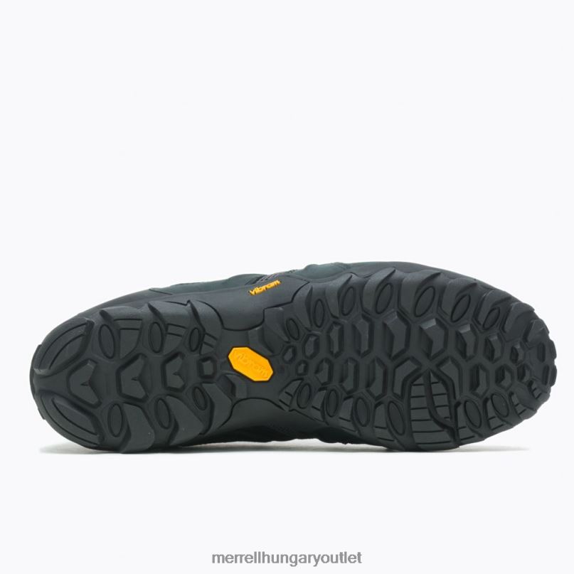 férfiak Merrell fekete/szürke chameleon 8 stretch vízálló cipő H06N0182