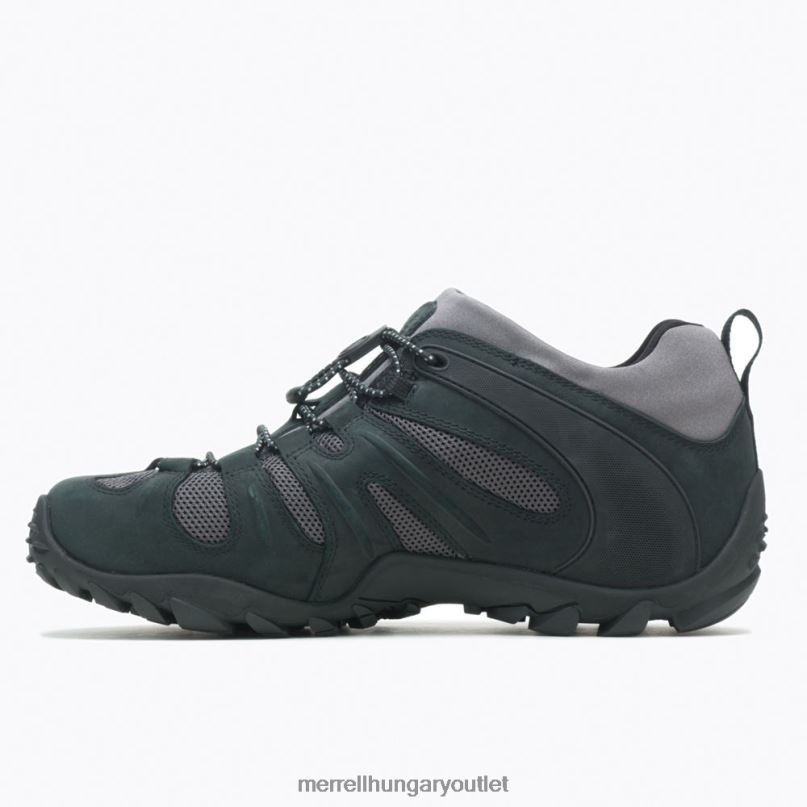 férfiak Merrell fekete/szürke chameleon 8 stretch vízálló cipő H06N0182
