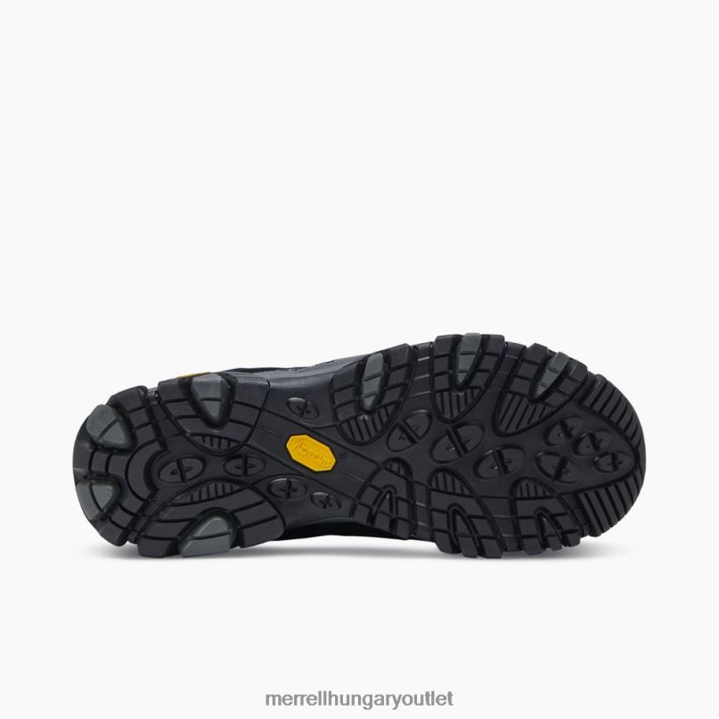 férfiak Merrell fekete/szürke moab 3 mid gore-tex cipő H06N0264