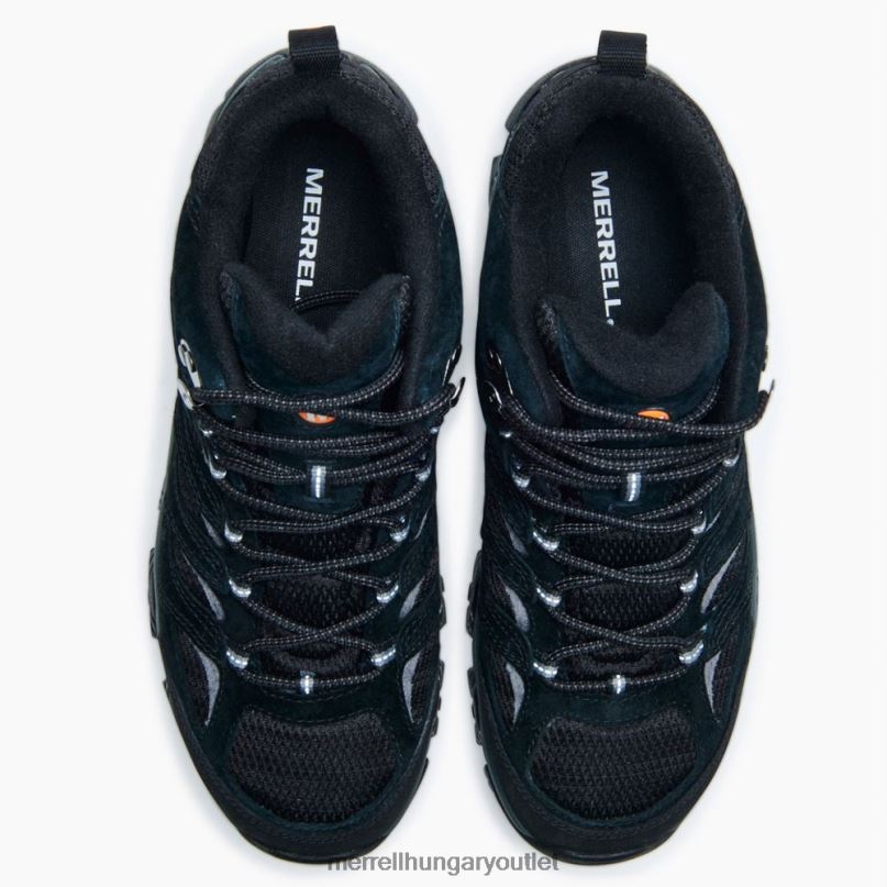 férfiak Merrell fekete/szürke moab 3 mid gore-tex cipő H06N0264