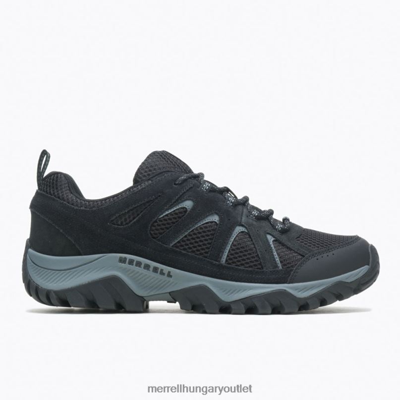 férfiak Merrell fekete tölgypatak széles szélessége cipő H06N0395