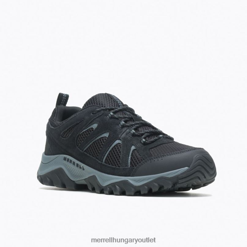 férfiak Merrell fekete tölgypatak széles szélessége cipő H06N0395