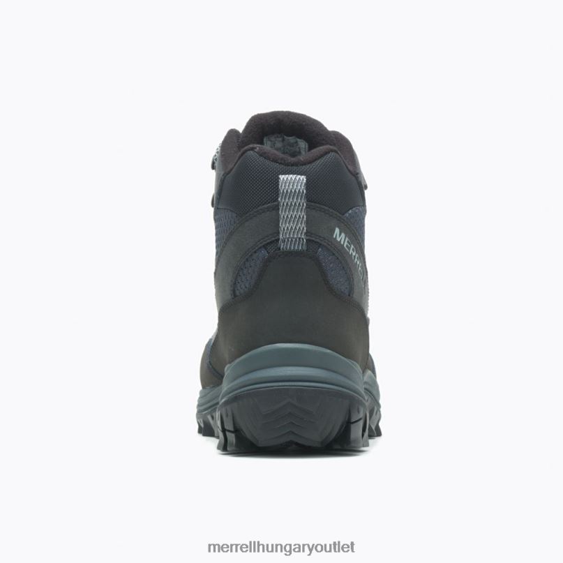 férfiak Merrell fekete thermo chill mid vízálló széles szélesség cipő H06N0709
