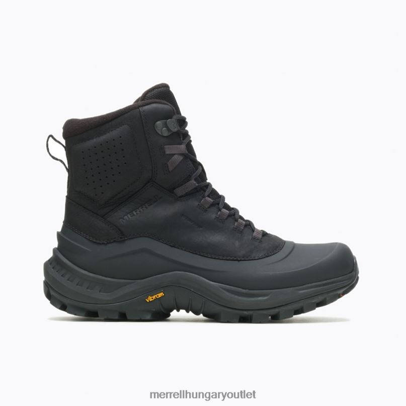 férfiak Merrell fekete thermo overlook 2 mid vízálló cipő H06N0706
