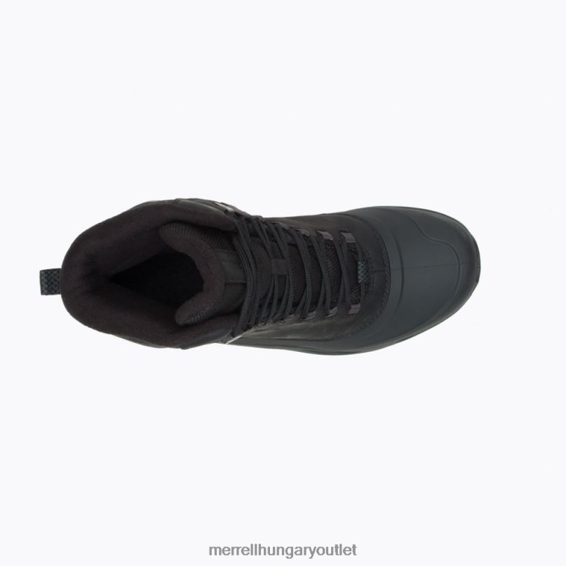 férfiak Merrell fekete thermo overlook 2 mid vízálló cipő H06N0706