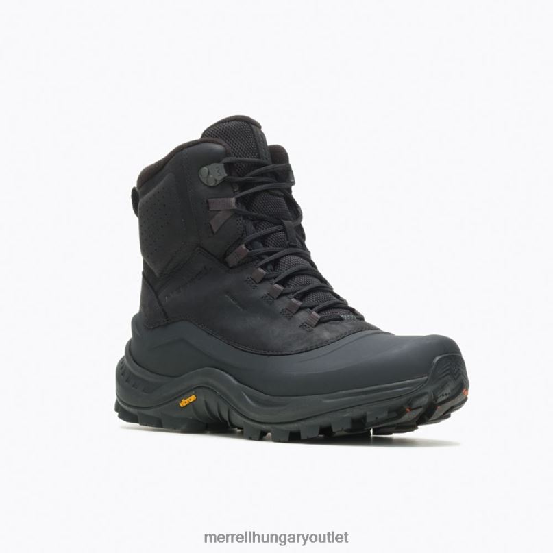 férfiak Merrell fekete thermo overlook 2 mid vízálló cipő H06N0706