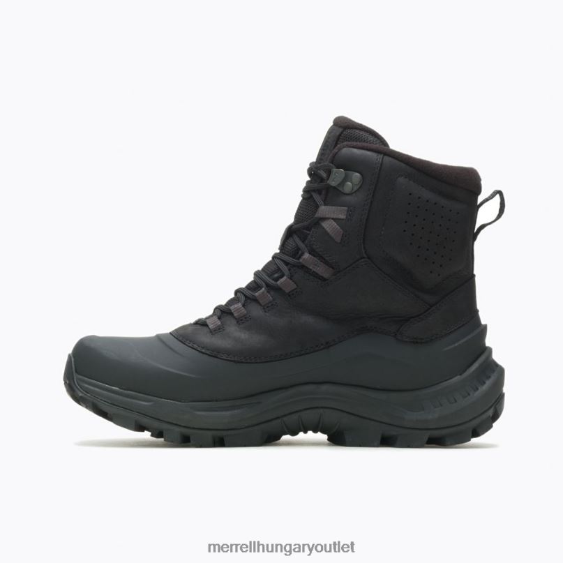 férfiak Merrell fekete thermo overlook 2 mid vízálló cipő H06N0706