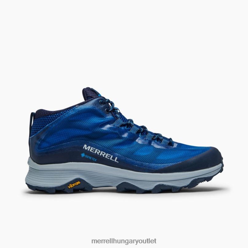 férfiak Merrell haditengerészet moab sebesség közepes gore-tex cipő H06N0193