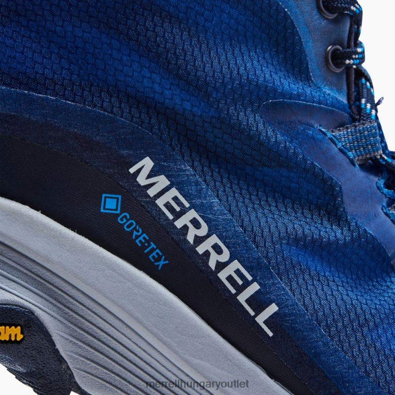 férfiak Merrell haditengerészet moab sebesség közepes gore-tex cipő H06N0193