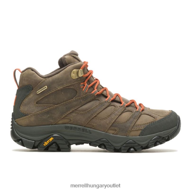 férfiak Merrell kantin moab 3 prime mid vízálló széles szélesség cipő H06N0386