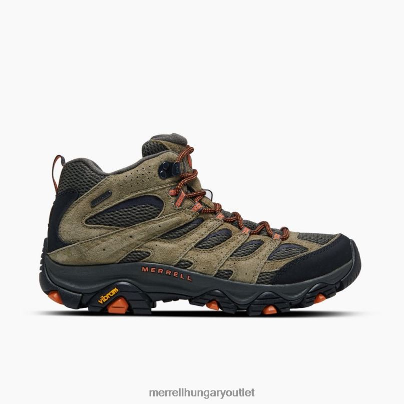 férfiak Merrell olajbogyó moab 3 mid vízálló cipő H06N0127