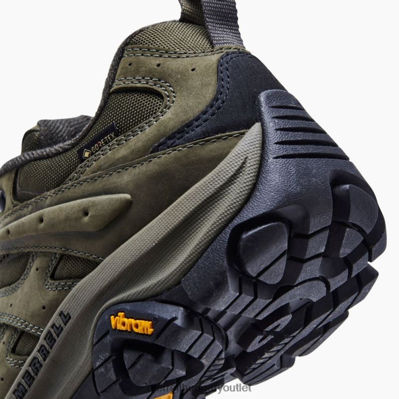férfiak Merrell olajbogyó moab 3 sima gore-tex cipő H06N0656