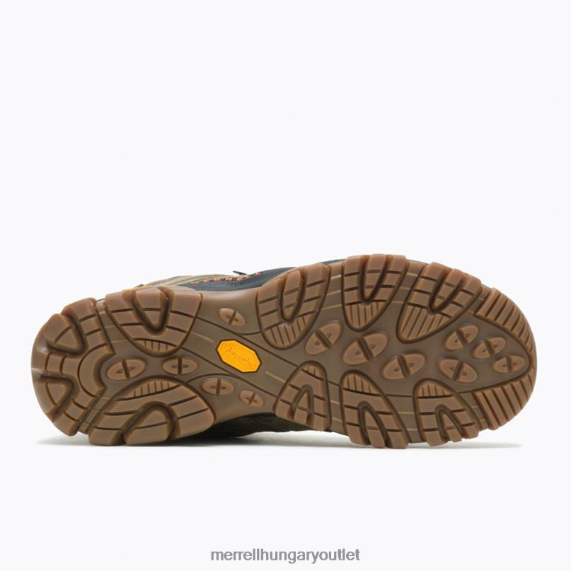 férfiak Merrell oliva/gumi moab 3 mid vízálló cipő H06N0128