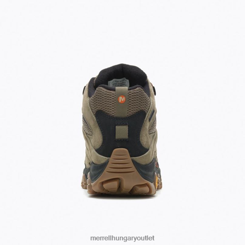 férfiak Merrell oliva/gumi moab 3 mid vízálló cipő H06N0128