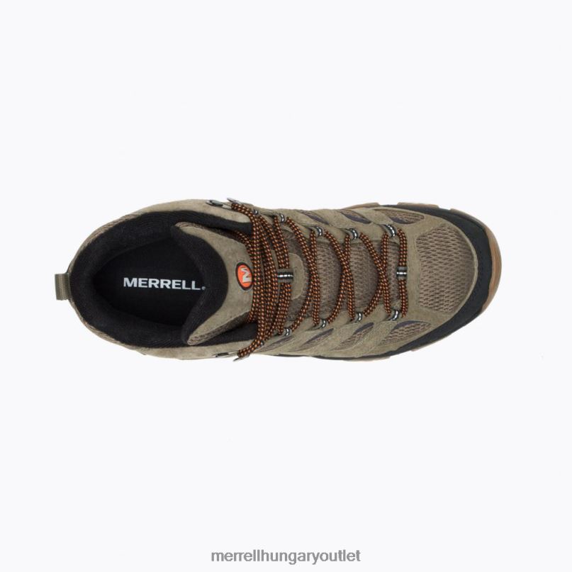 férfiak Merrell oliva/gumi moab 3 mid vízálló széles szélesség cipő H06N0218