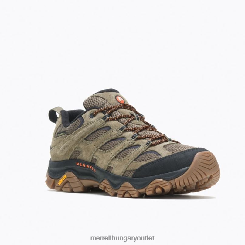 férfiak Merrell oliva/gumi moab 3 vízálló cipő H06N076