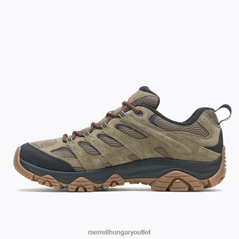 férfiak Merrell oliva/gumi moab 3 vízálló cipő H06N076