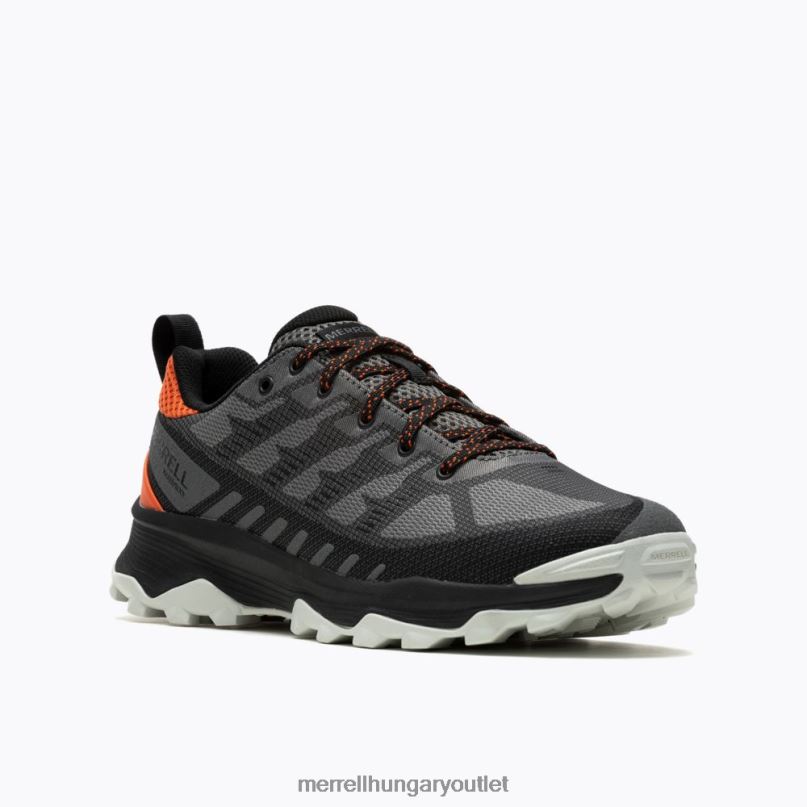 férfiak Merrell szén/mandarin speed eco vízálló cipő H06N073