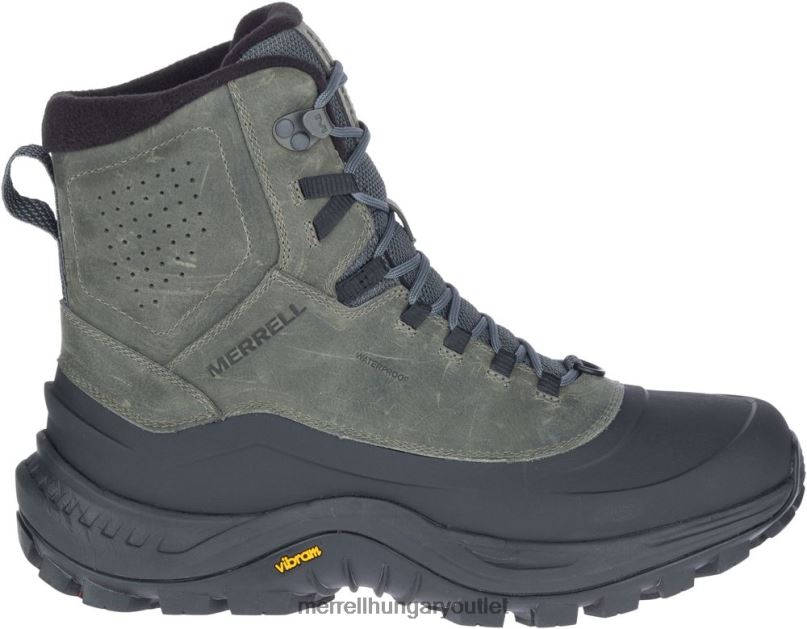 férfiak Merrell szürke thermo overlook 2 mid vízálló cipő H06N0707