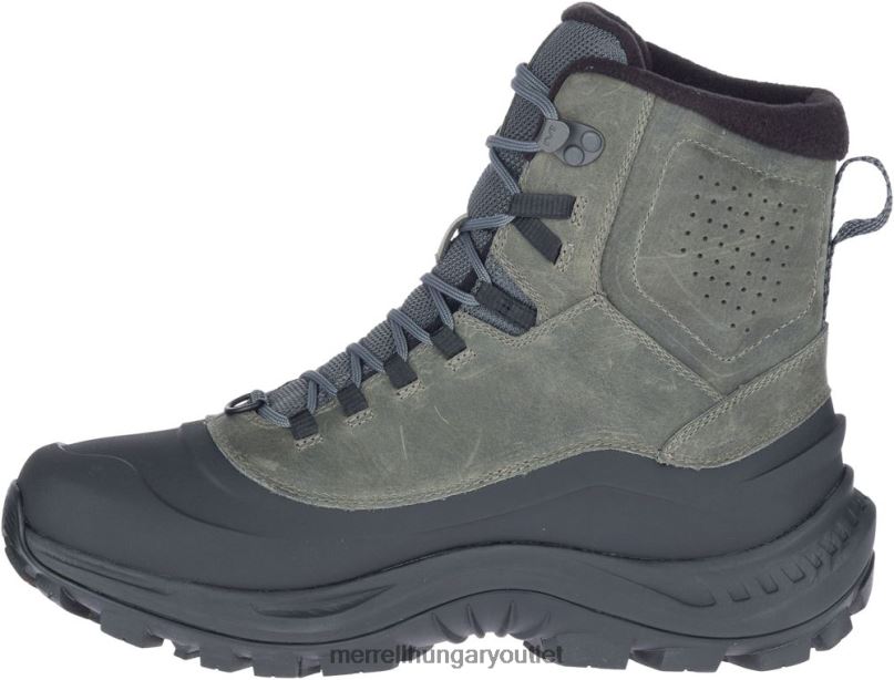 férfiak Merrell szürke thermo overlook 2 mid vízálló cipő H06N0707