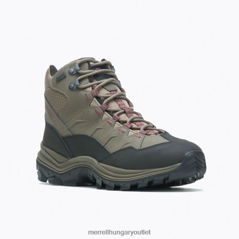 férfiak Merrell szikladarab thermo chill mid vízálló cipő H06N0799