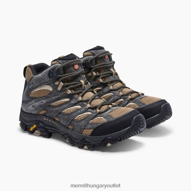 férfiak Merrell vajdió/beluga moab 3 mid gore-tex cipő H06N0260