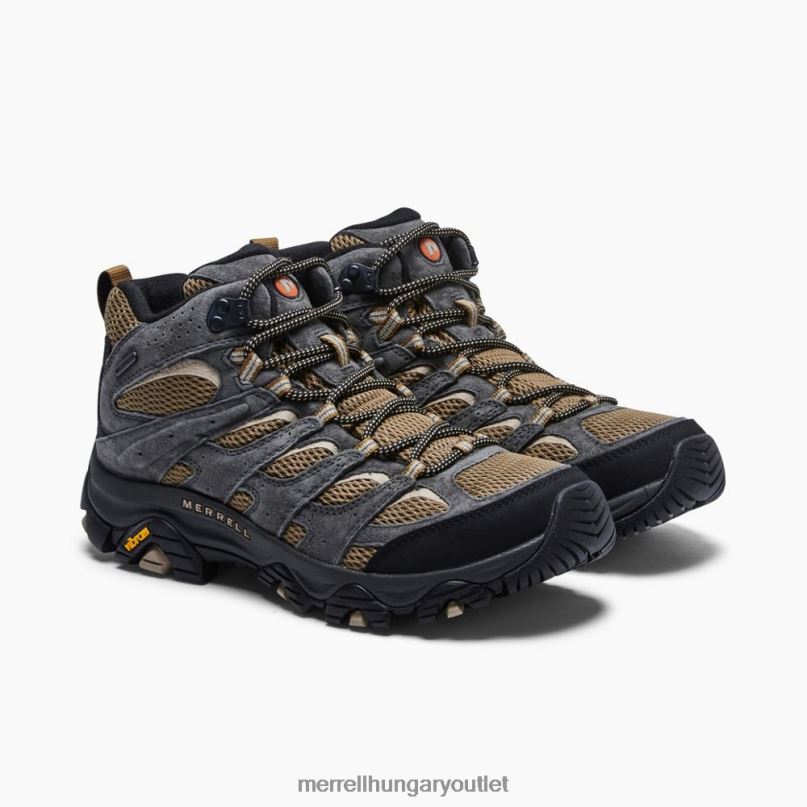 férfiak Merrell vajdió/beluga moab 3 mid vízálló széles szélesség cipő H06N0217