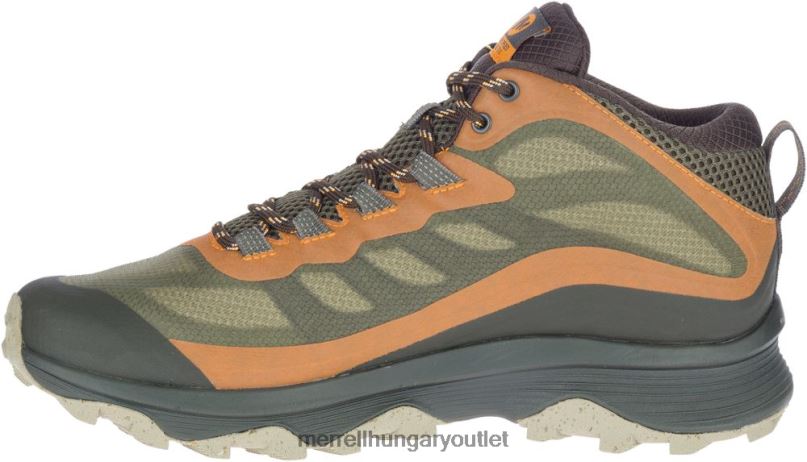 férfiak Merrell zuzmó moab sebesség közepes gore-tex széles szélesség cipő H06N0354