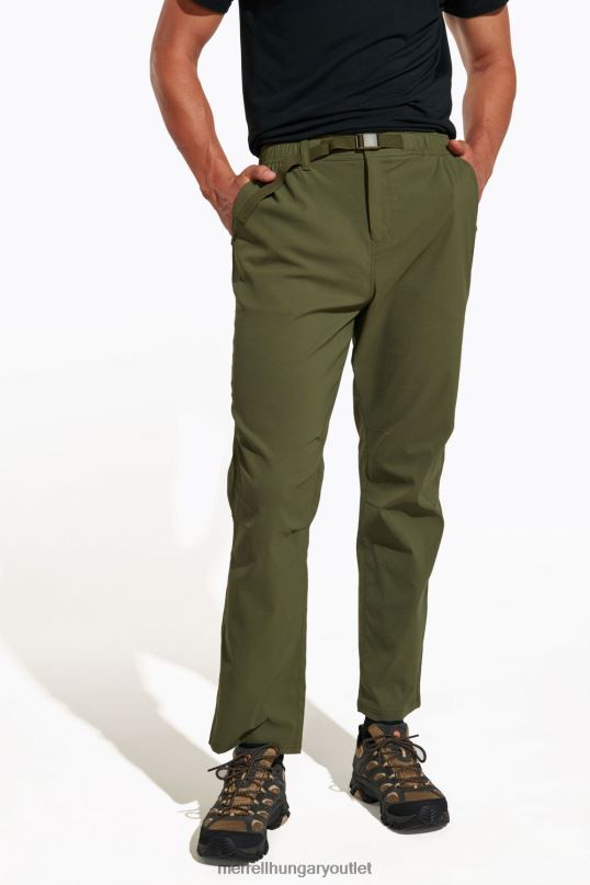 férfiak Merrell poros olajbogyó hayes túrázó nadrág ruhák H06N0610
