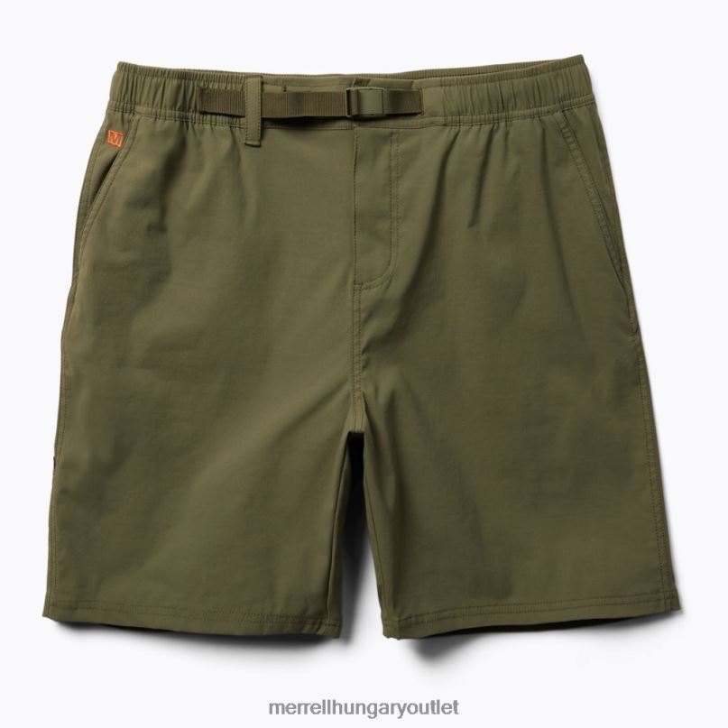 férfiak Merrell poros olajbogyó hayes túrázó rövid ruhák H06N0789