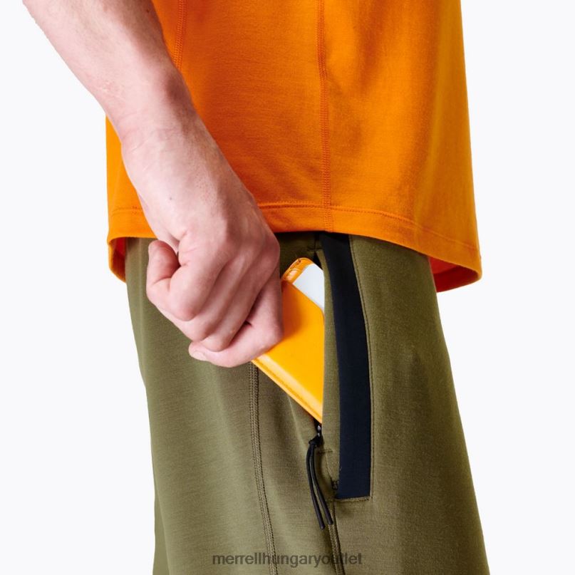 férfiak Merrell poros olajbogyó lendületes kocogó ruhák H06N0157