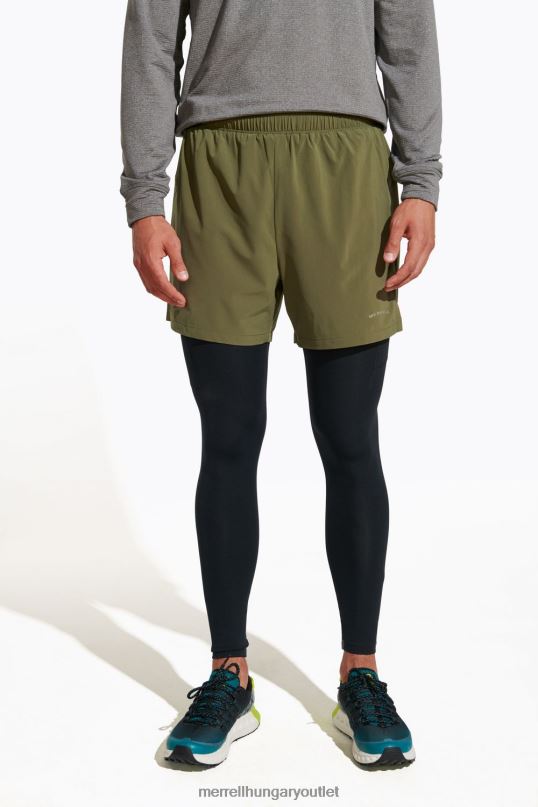 férfiak Merrell poros olajbogyó nyomvonal rövid ruhák H06N0406
