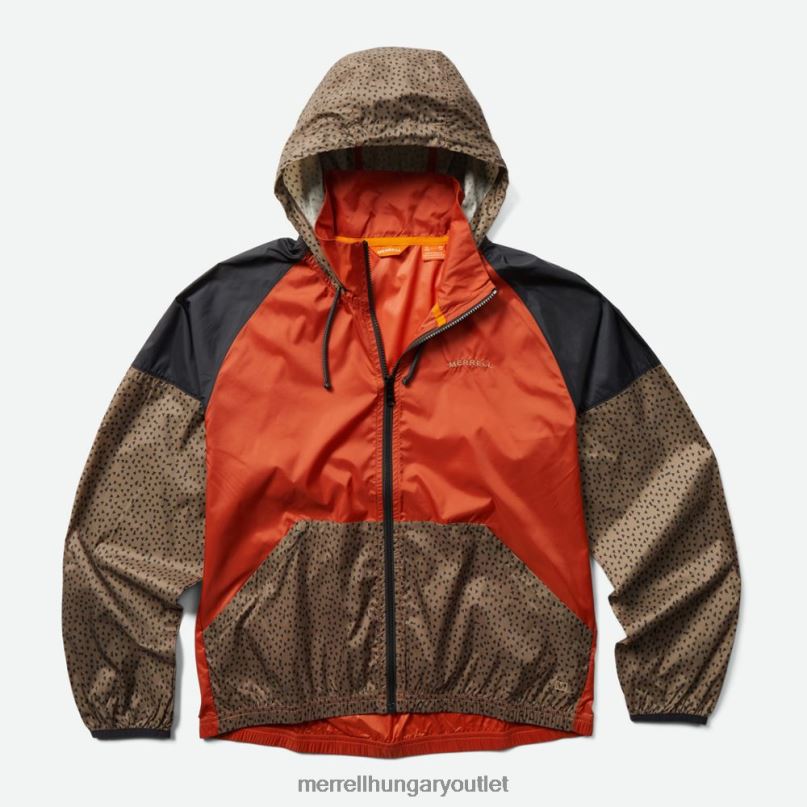 férfiak Merrell agyag/szépia árnyalat éger csomagolható szélkagyló ruhák H06N0775