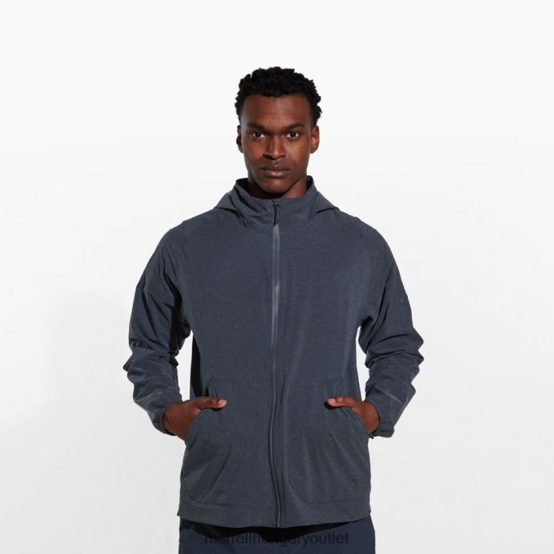 férfiak Merrell fekete hanga alpesi csomagolható esőkagyló ruhák H06N0702