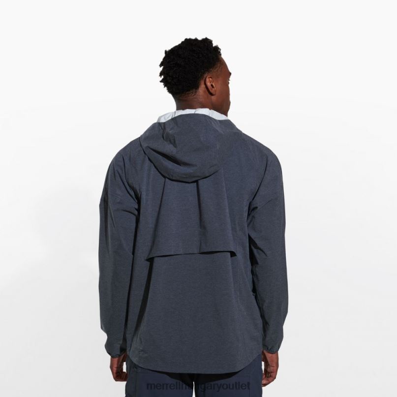 férfiak Merrell fekete hanga alpesi csomagolható esőkagyló ruhák H06N0702