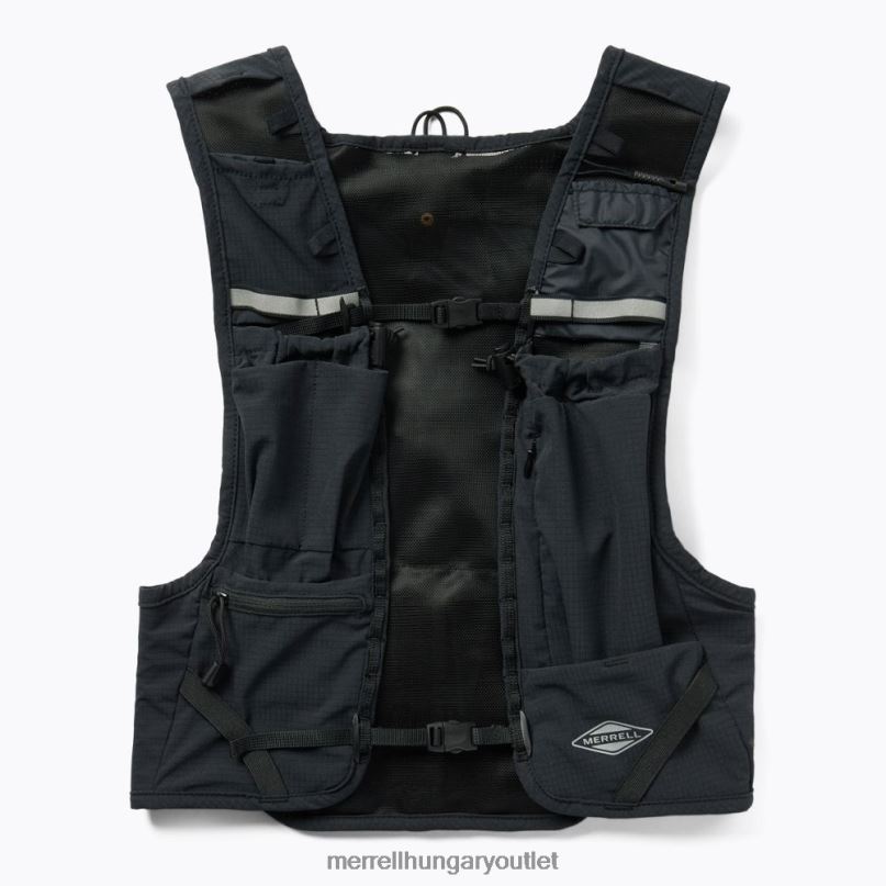 férfiak Merrell fekete trail running hidratáló csomag ruhák H06N0781
