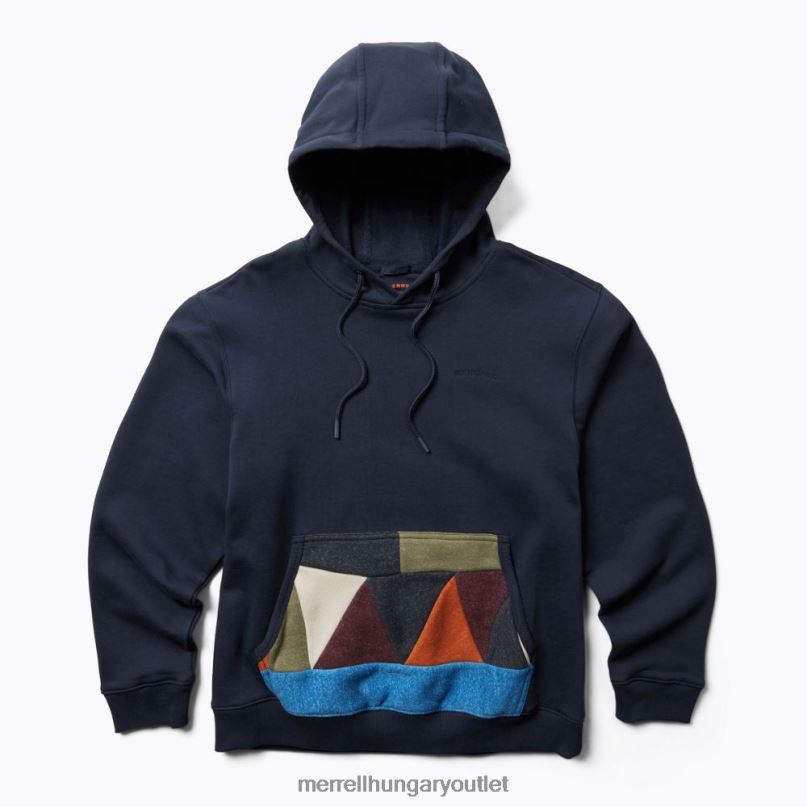 férfiak Merrell haditengerészet ócska pulóver kapucnis ruhák H06N0558