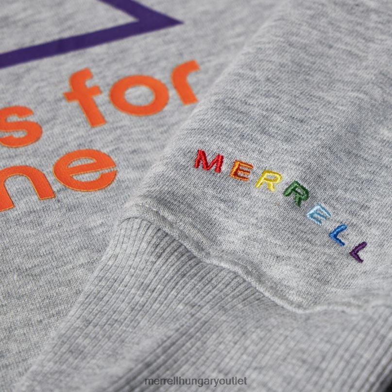 férfiak Merrell hanga szürke A szabadban mindenki számára készült, nyakú pulóver ruhák H06N0748
