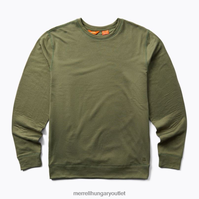 férfiak Merrell poros olajbogyó hanga geotex legénysége ruhák H06N0287