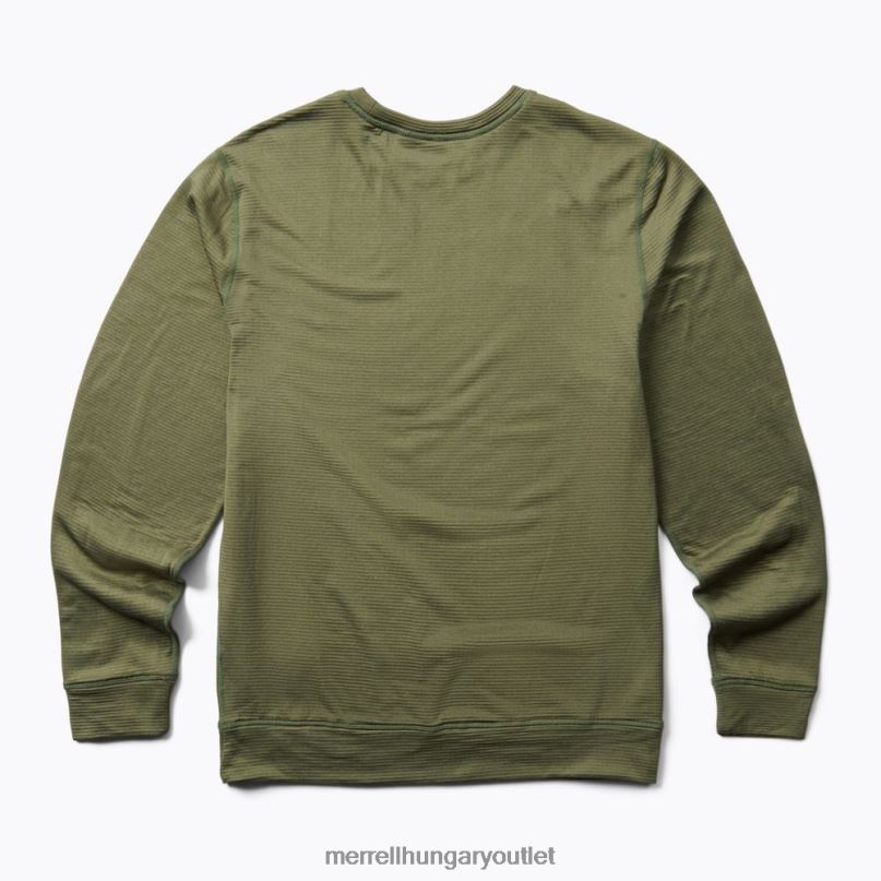 férfiak Merrell poros olajbogyó hanga geotex legénysége ruhák H06N0287