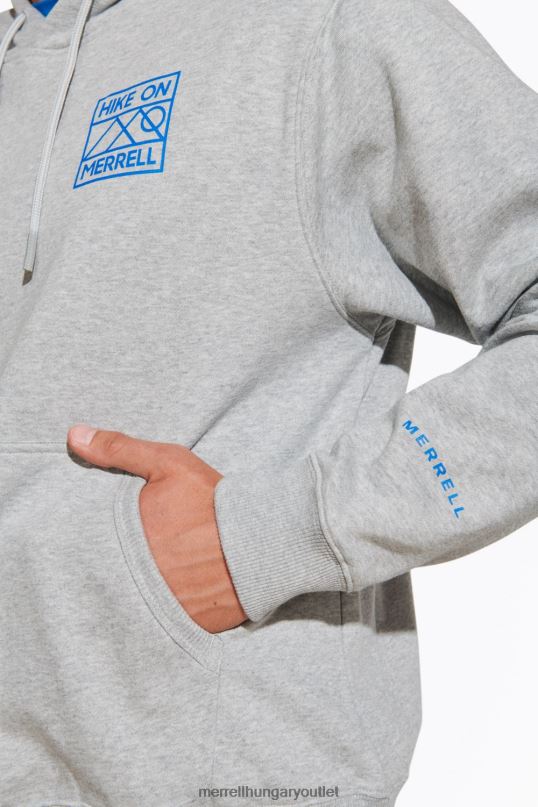 férfiak Merrell szürke hanga túra kapucnis ruhák H06N0787