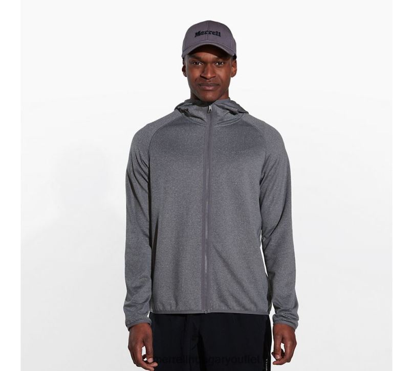 férfiak Merrell szikla hanga geotex teljes cipzáras kapucnis pulcsi ruhák H06N0550