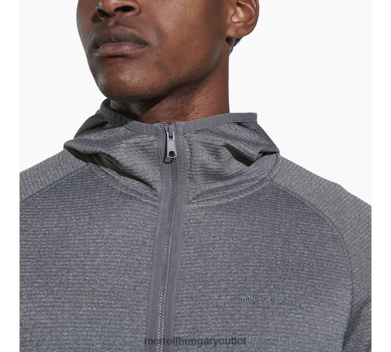 férfiak Merrell szikla hanga geotex teljes cipzáras kapucnis pulcsi ruhák H06N0550