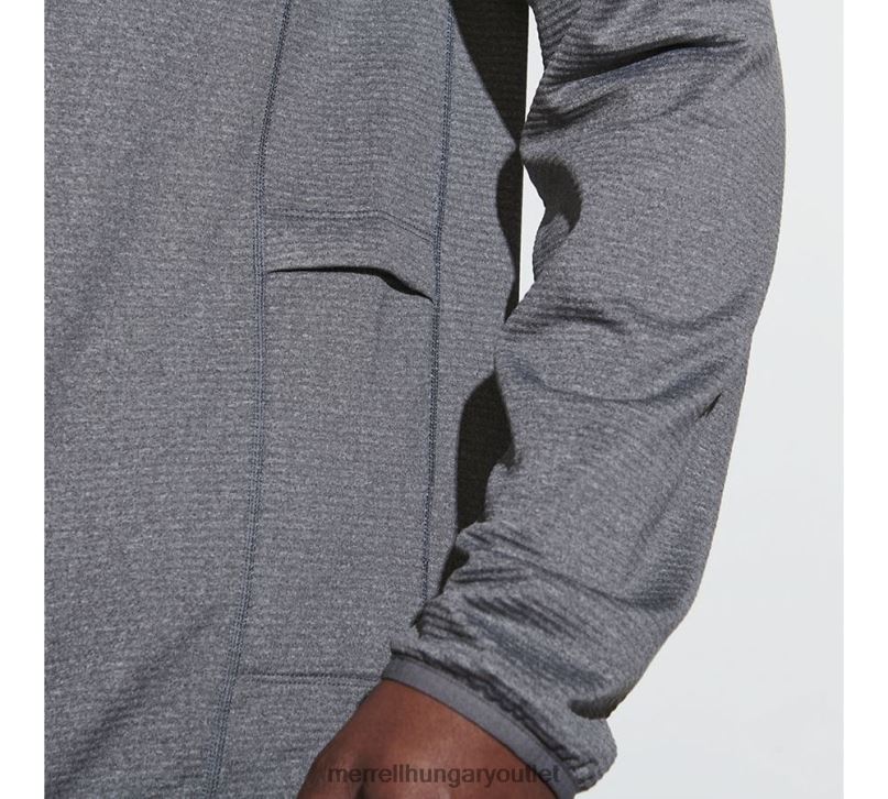 férfiak Merrell szikla hanga geotex teljes cipzáras kapucnis pulcsi ruhák H06N0550