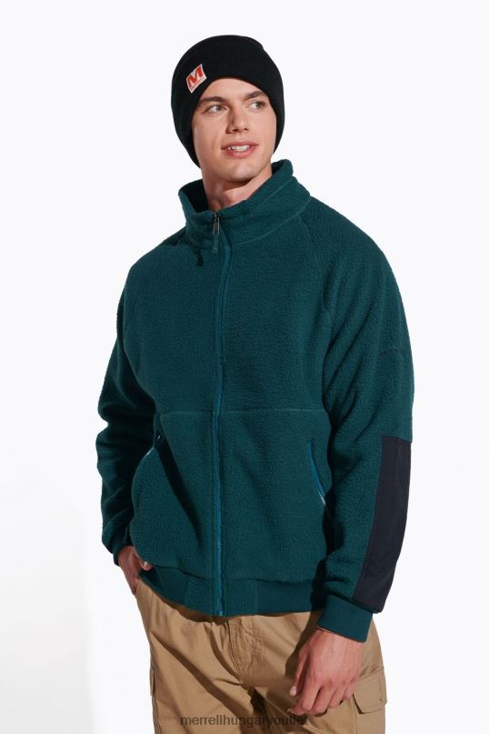 férfiak Merrell tengeri moha sherpa teljes cipzárral ruhák H06N0568