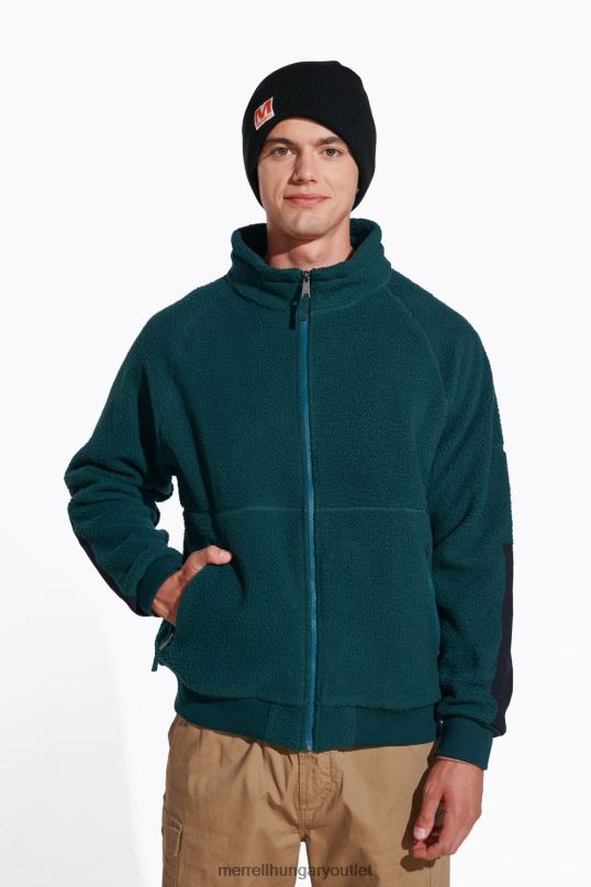 férfiak Merrell tengeri moha sherpa teljes cipzárral ruhák H06N0568