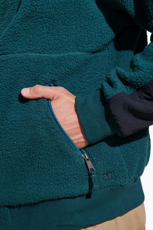 férfiak Merrell tengeri moha sherpa teljes cipzárral ruhák H06N0568